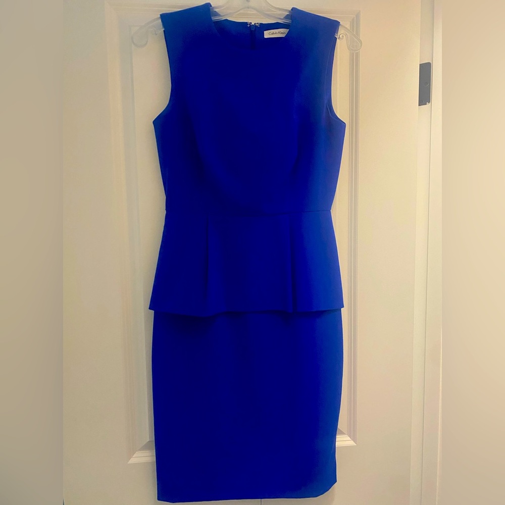 Royal Blue Calvin Klein Dress